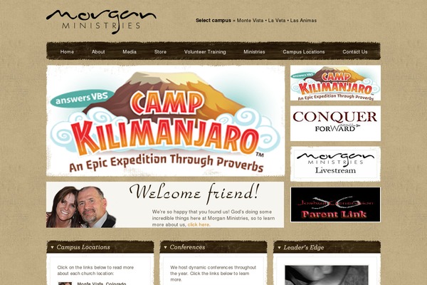 morganministries.com site used Morgan2