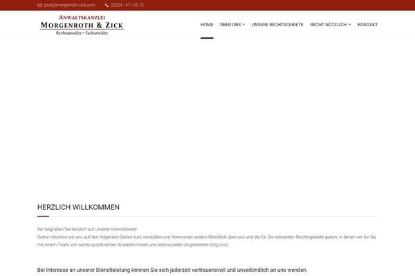 morgenroth-zick.de site used Mylawyer