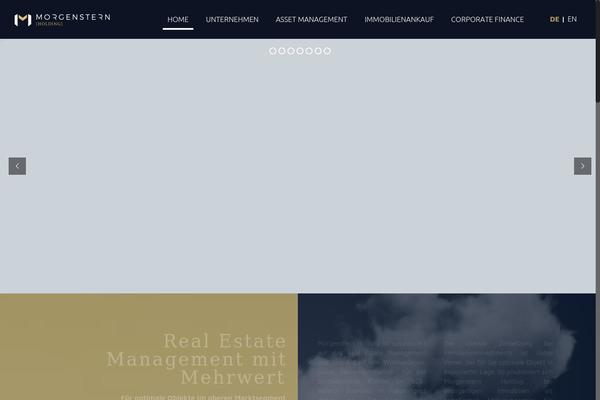 BeTheme Child theme site design template sample