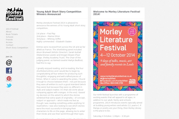 morleyliteraturefestival.co.uk site used Gridlocked-package