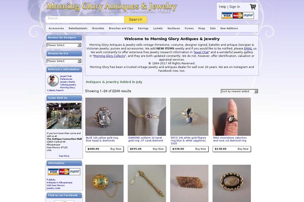 morninggloryjewelry.com site used Mgj