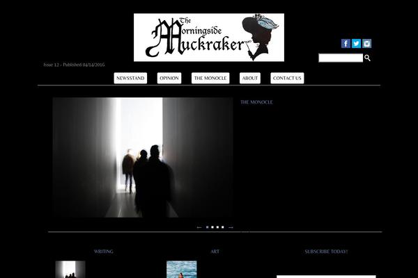 morningsidemuckraker.com site used Mucktheme