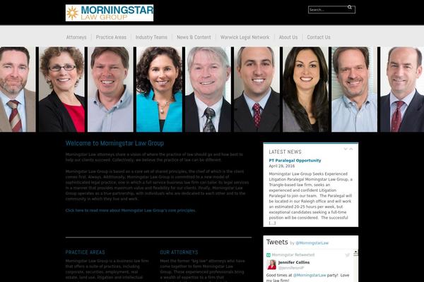 morningstarlawgroup.com site used Mlg