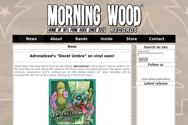 morningwoodrecords.com site used Mwrv5