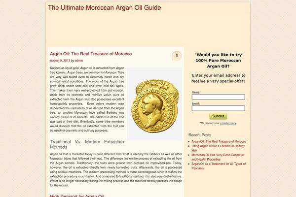 moroccan-arganoil.com site used Orange