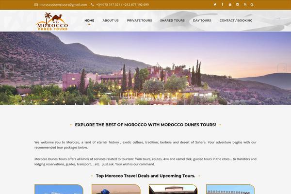 moroccodunestours.com site used Thelaw
