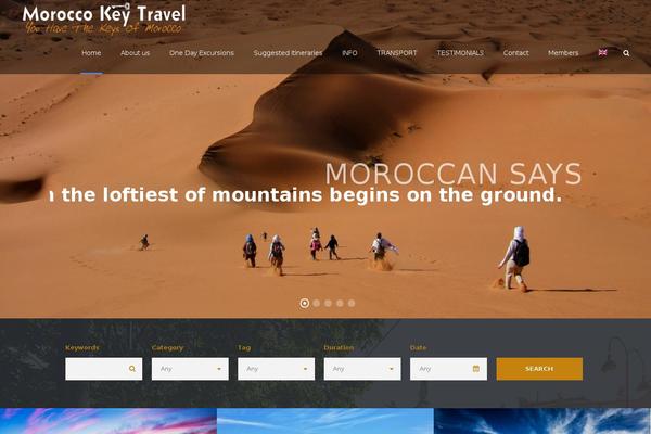 moroccokeytravel.com site used WooPress