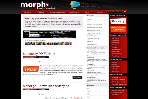 morph.pl site used Morph.pl_theme