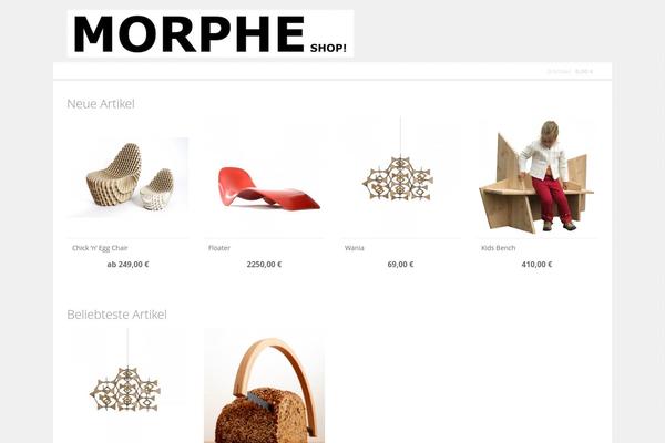 morphe.de site used Tfw