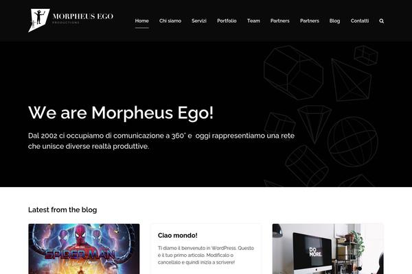 morpheusego.it site used Morpheusegotheme