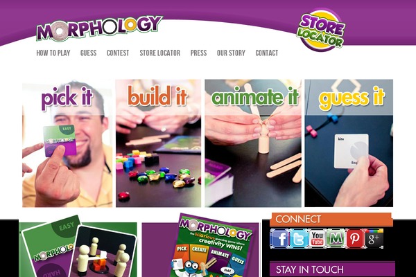 morphology theme websites examples