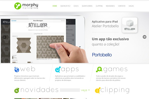 morphy.com.br site used Morphytheme