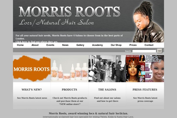 morris-roots.com site used Morrisroots_2015