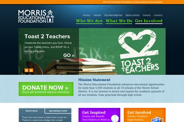 morrisedfoundation.org site used Morris