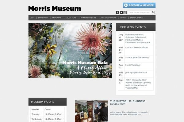 morrismuseum.org site used Mmuseum