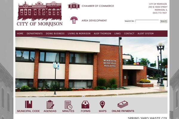 morrisonil.org site used Morrison-theme