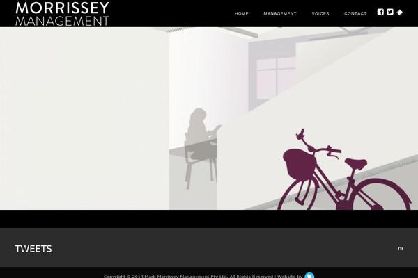 morrissey.com.au site used Morrissey-management