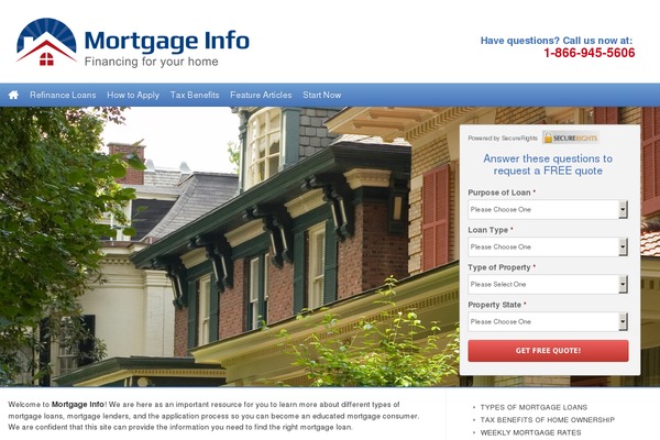 mortgage-info.us site used Simpleleads