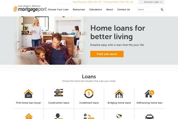 mortgageport.com.au site used Mortgagereport