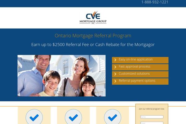 mortgagereferral.ca site used Twenty Fifteen