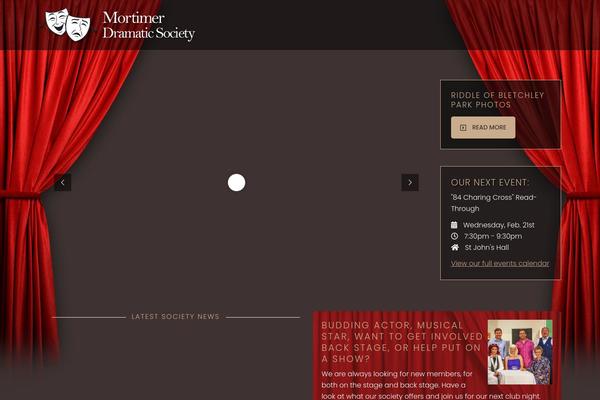 Theatre-wp theme site design template sample