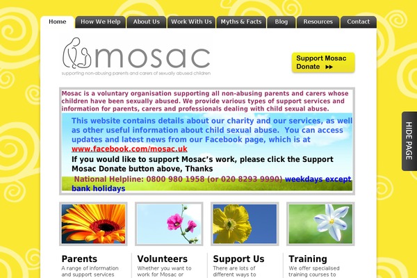 mosac.org.uk site used Mosac