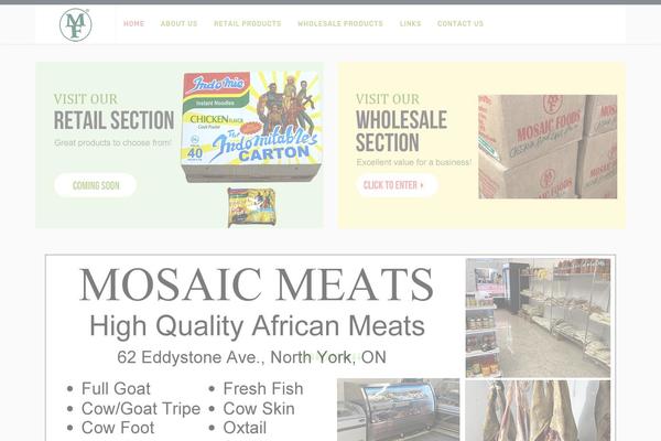 mosaicafricanfoods.com site used Qualis