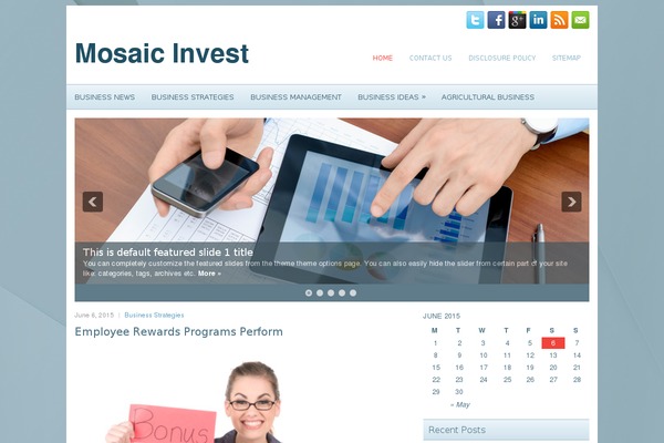 mosaicinvest.com site used theBusiness