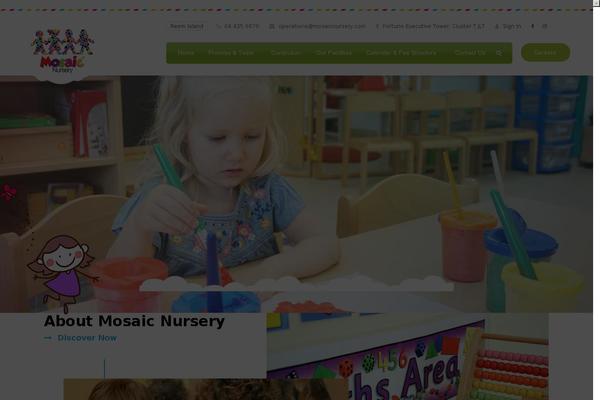 mosaicnursery.com site used Mosaic-child-theme