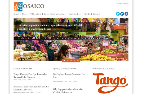 mosaicopublicrelations.com site used Finemanpr