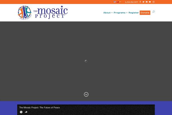 mosaicproject.org site used Divi-mosaic