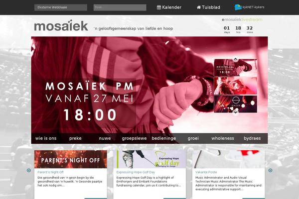 mosaiek.com site used Mosaiek