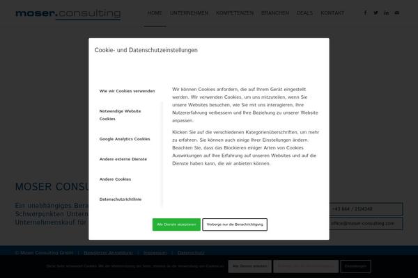 moser-consulting.com site used Enfold-child