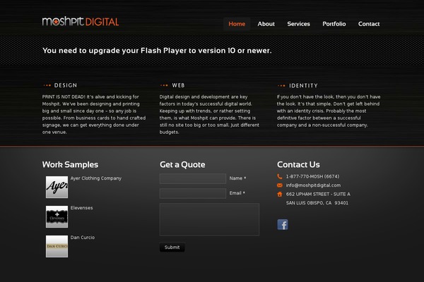 moshpitdigital.com site used Moshpit