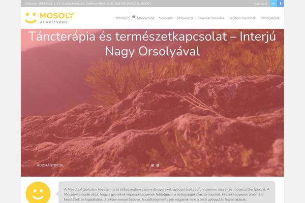 mosolyalapitvany.hu site used Mosolyalapitvany_hu