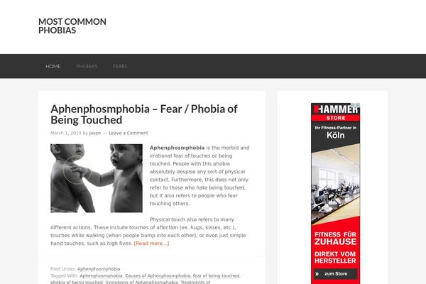 Genesis theme site design template sample