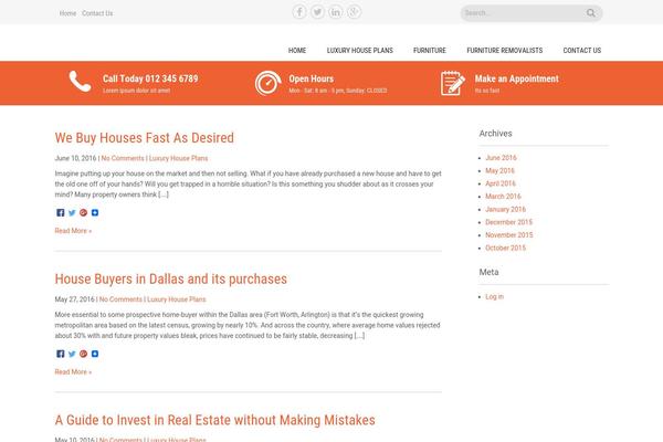 Twenty Fifteen theme site design template sample