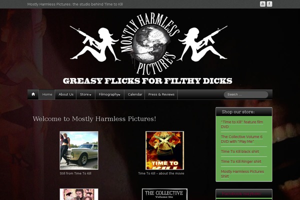 mostlyharmlesspictures.com site used iFeature Pro 5