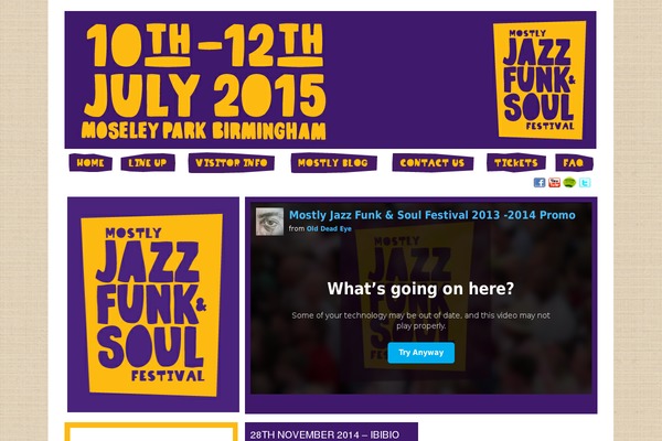 mostlyjazz.co.uk site used Plot-bella
