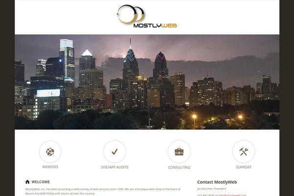 Enfold theme site design template sample
