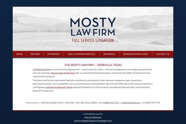 mostylaw.com site used Mod-express-95