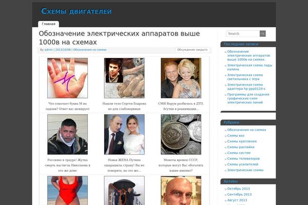 Mantra theme site design template sample