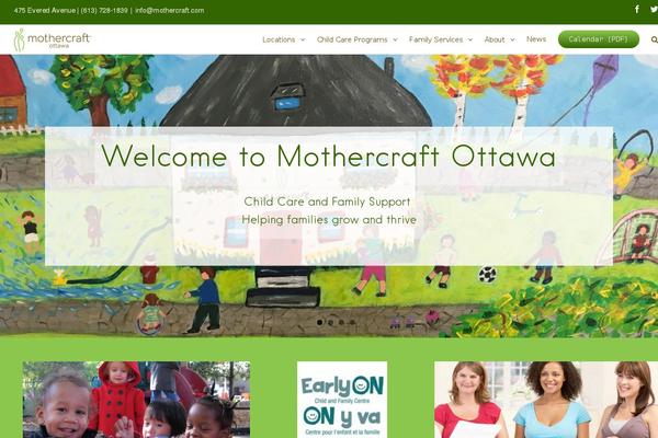 mothercraft.com site used Mothercraft-child-theme