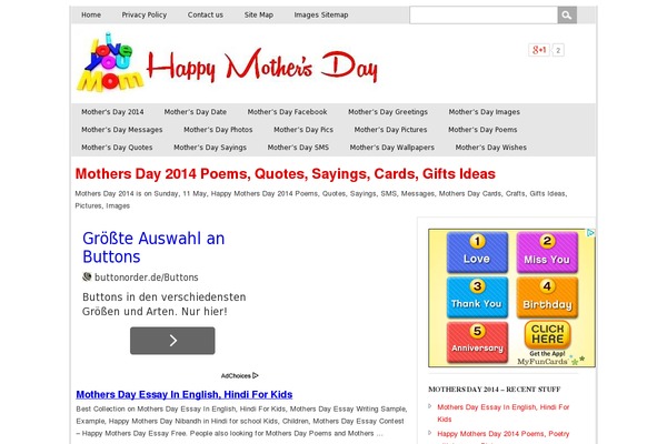 mothersday-2013.com site used Nichewp3