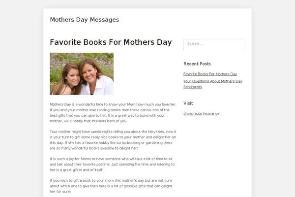 mothersdaymessages.org site used Taste