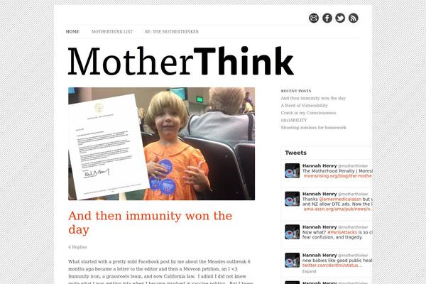 motherthink.com site used Mt-theme