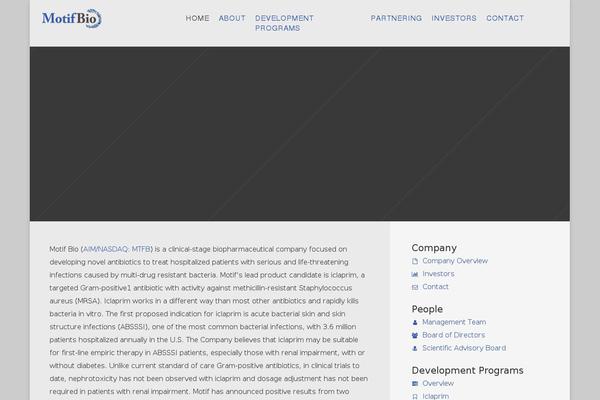 Site using Custom Sidebars plugin