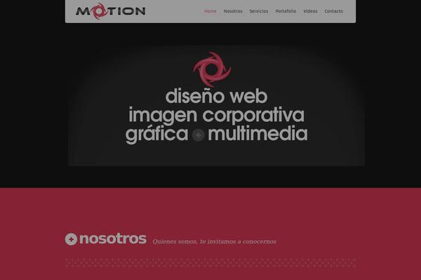 motion.cl site used Kronos Wp