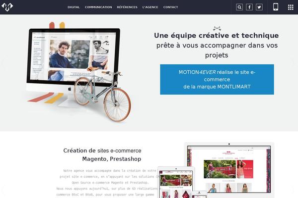 motion4ever.com site used Motion4ever