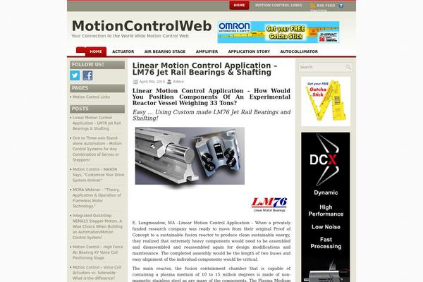 motioncontrolweb.com site used Nicol
